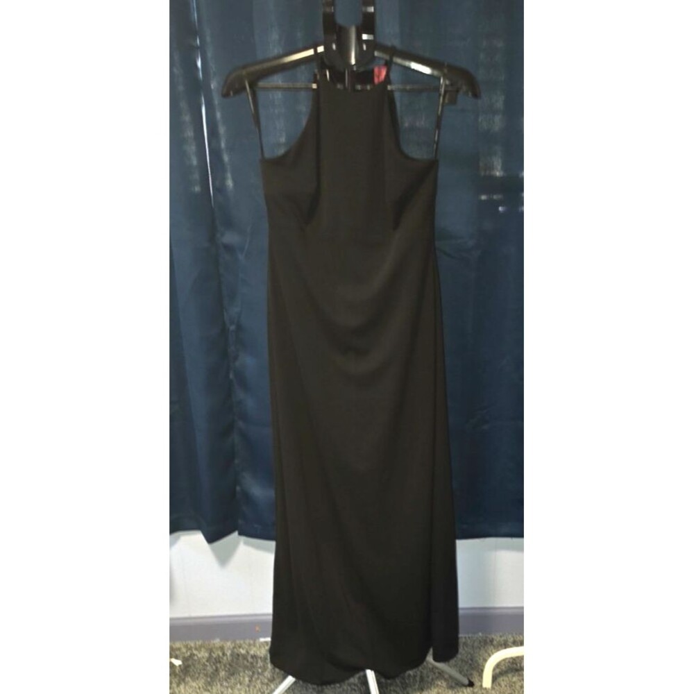 Laundry By Shelli Segal Black Occasion Evening Wear Dress Size 6